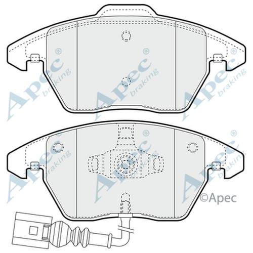 Brake pads set for golf - brake,