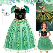 Girls Kids Frozen Anna Fancy