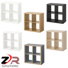 KALLAX 4Tier Shelving Unit Drawer Organizer Bookcase Storage Unit 77x77 cm