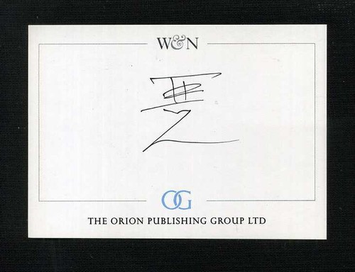 Boris akunin signed bookplate - signed,