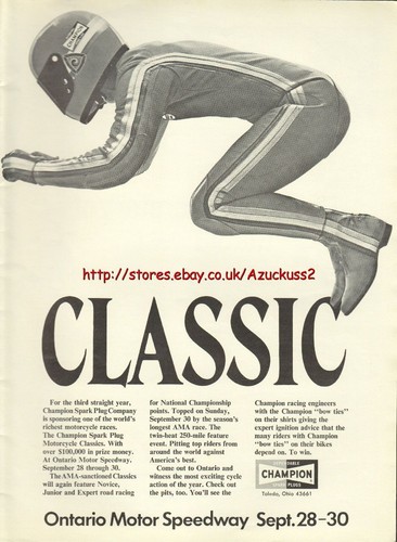 Champion spark plugs - champion,