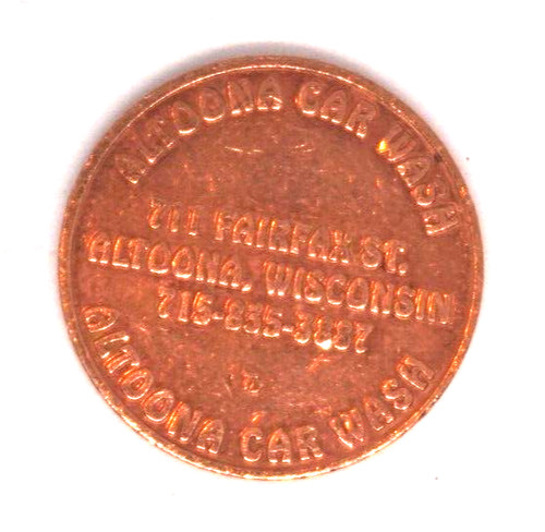 Token 27mm altoona car wash - token,