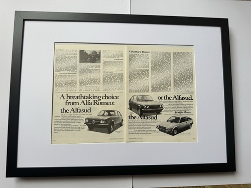 Framed 1978 alfa romeo - 1978, alfasud