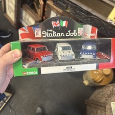 CORGI ITALIAN JOB 3 MINI COOPER SET MODEL CARS 1/36 SCALE 1998 NO. 05506