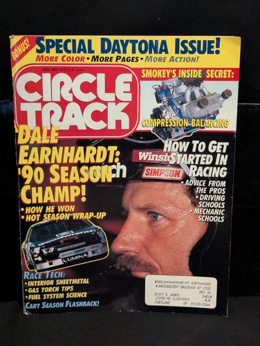 Circle track magazine february - track,