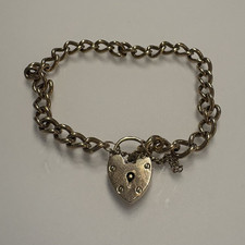 Vintage 9ct gold curb - vintage, link