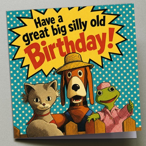 Birthday card hector s house - birthday,