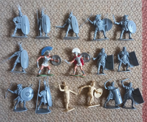 Greek and roman soldiers - and, 1/32
