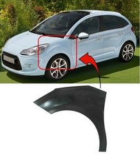 Fits Citroen C3 2010-2016 Front Wing Primed Passenger Side 5 Door New