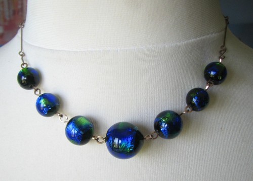 Vintage deco peacock foil - deco,