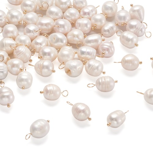 50pcs natural freshwater pearl - 50pcs,