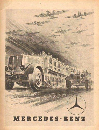 Mercedes benz ww2 german - benz, ad