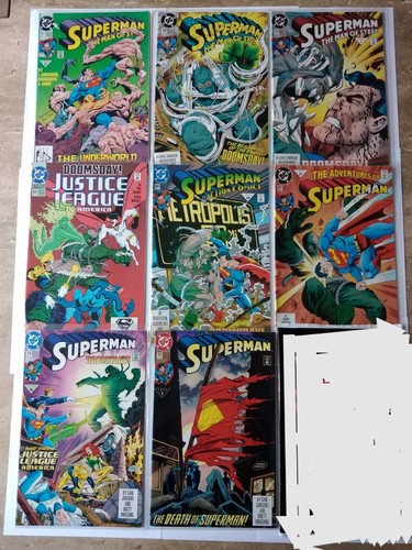 Superman doomsday full set - full,