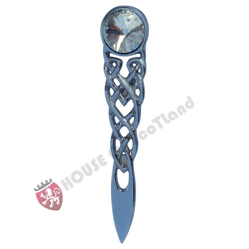 Scottish chrome kilt - pin,