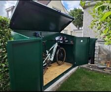 Asgard Garden Shed 8 x 4ft Metal Bike Store For 29ers Access Plus- Asgard