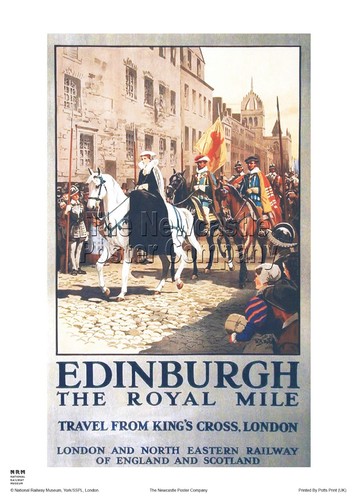 Edinburgh royal mile - royal, scotland