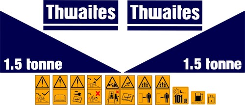 Thwaites tonne dumper - tonne,