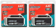 2X For Makita 18V 5.0Ah Li-Ion LXT Battery BL1860 6AH New Star Battery UK Stock