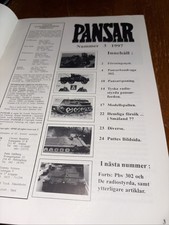 VTG 1997 PANSAR Magazine