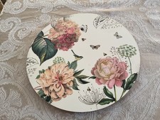 placemats round hydrangers