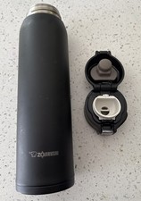 Zojirushi Stainless Insulated  Thermos Bottle SM-WA60-BA 600mL Black Hot Cold