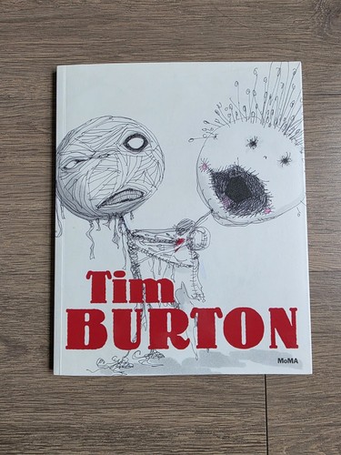 Signed tim burton paperback - tim,