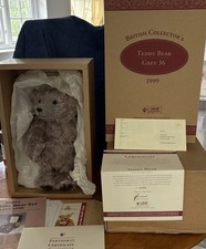 Steiff teddy bear grey - steiff,
