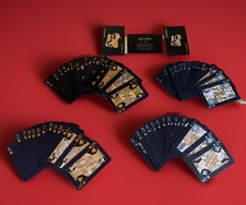 Black Diamond Professional Plastic Waterproof Playing Card Decks Poker Game Card