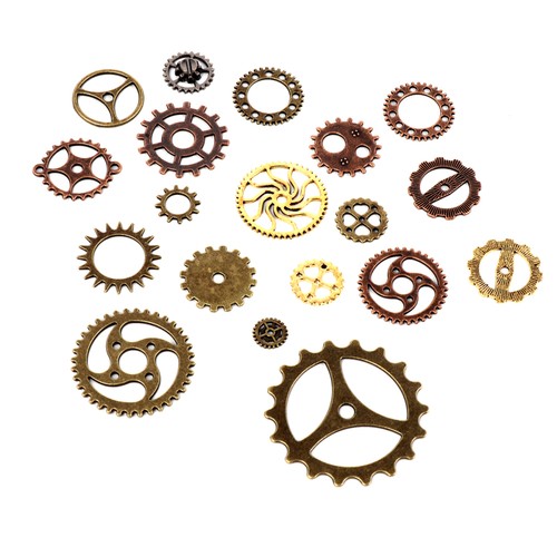 100 pcs retro gear - ,