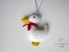 Handmade Felt Christmas Goose