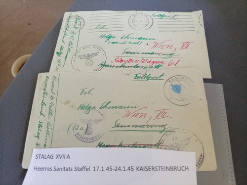 German ww2 pow covers - german,