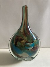 Vintage Mdina Lollipop Vase By