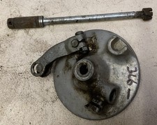 Yamaha Bop 2 Front Brake Plate, Spindle & Spacer - Genuine - Second Hand