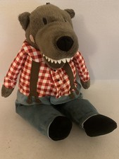Ikea Lufsig Big Bad Wolf Plush