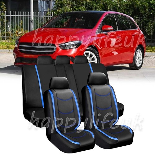 Pcs full black leather car - full,