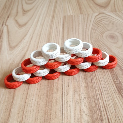 Scalextric genuine red white - genuine,