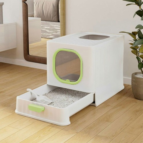 Extra large hooded cat litter - extra,
