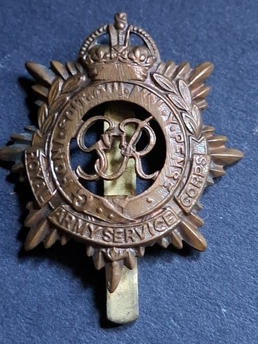King george brass cap - george, badge