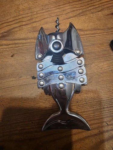 Lazy fish chrome wine bottle - wine,