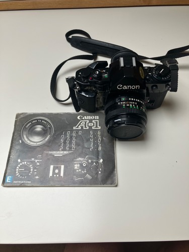 Canon 35mm slr film - canon, a1
