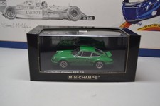 MINICHAMPS - 1973 PORSCHE 911 CARRERA RSR - GREEN - 1/43 SCALE MODEL CAR