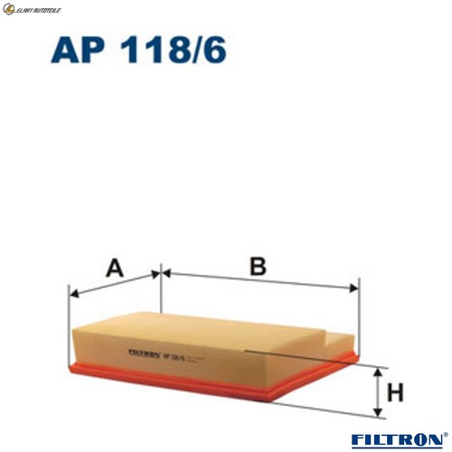 Air filter 118 - filter, ap