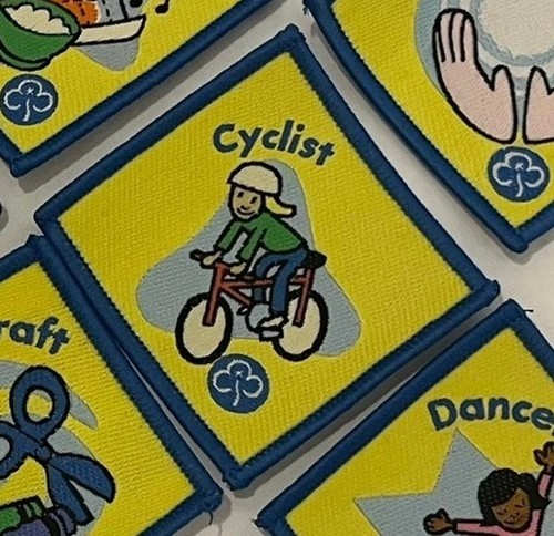 Cyclist brownie guide interest - cyclist,