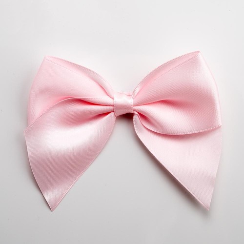 Large satin bows 10cm - large, wide