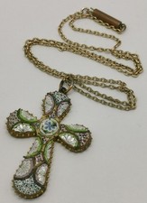 Vtg 1920s Italian Gilt Metal