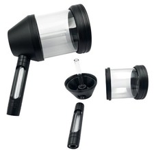 The 'Zero G' By Gravity Glass - Aluminium Table Top Bubbler/Bong - 3 Colours