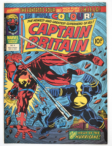Vintage captain britain - vintage:, #4