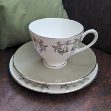 Royal Adderley - Adelphi - Fine Bone China Tea Trio Cup, Saucer & Tea Plate