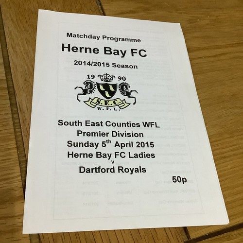 Herne bay ladies dartford - v,