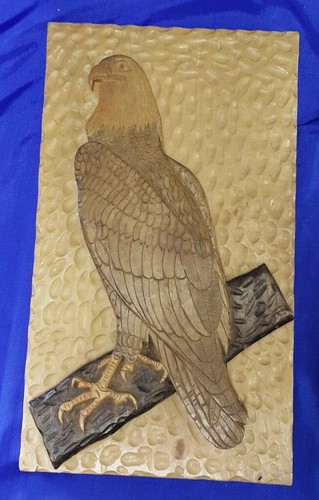 Eagle carving vintage hand - carving,